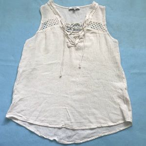 criss cross tank top